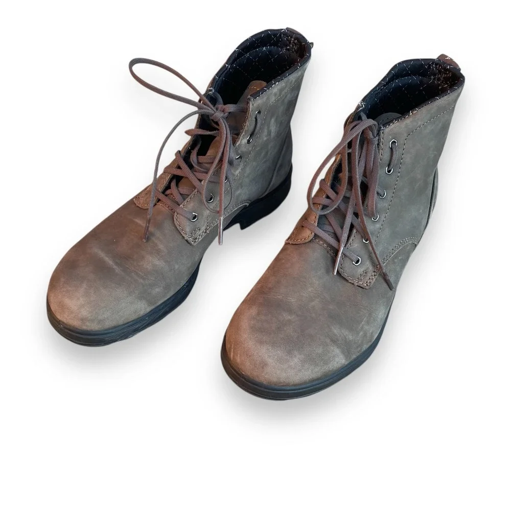 Blundstone 1930 Rustic Brown Leather Lace Up Ankle Boots Men Sz 6 / Women Sz 7.5